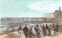 Nelson Margate Jetty from the Pier 1867 | Margate History